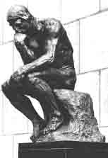 Skulptur von August  Rodin - DER DENKER